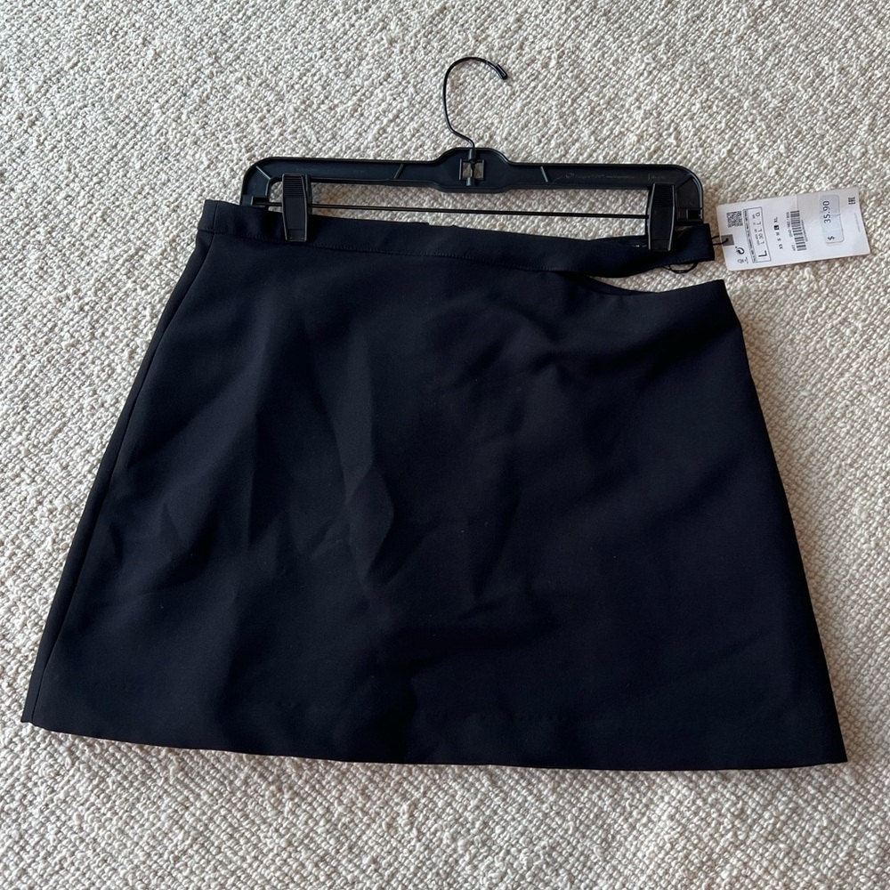 Black Skirt with Slit